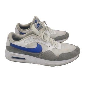 Nike Mens Air Max SC CW4555-101 Gray White Running Shoes Sneakers Size 13
